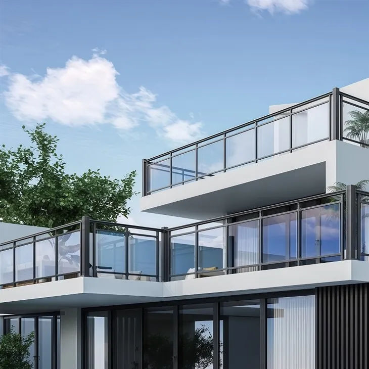 Frameless Balcony Glass Railing factory